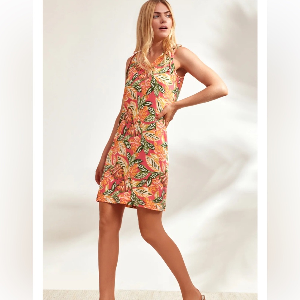 Shoulder Tie Tank Dress Size Small